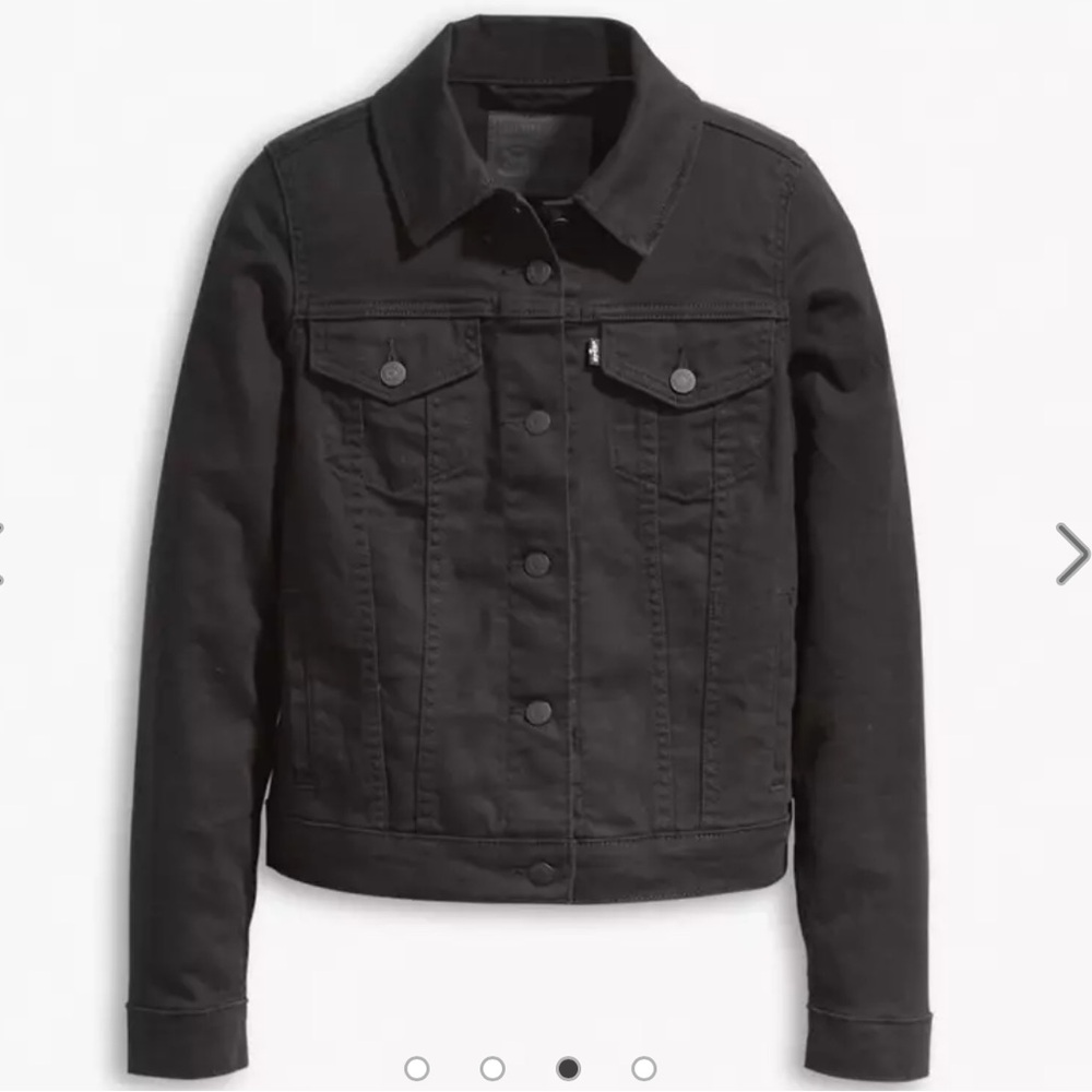 Black Levi’s “Original Trucker” Jean Jacket